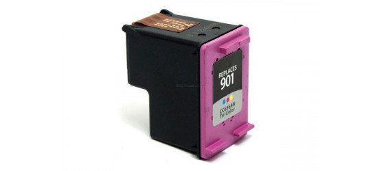 HP 901 (CC656AN) Tri-Color Remanufactured Inkjet Cartridge